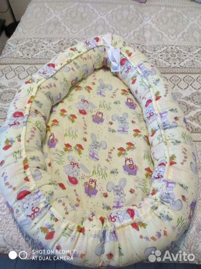 Продаю детский матрас кокон новый с рождения ребен