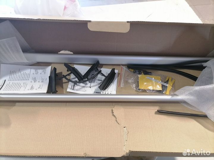 Дуги багажника алюминиевые для а/м без рейлингов N