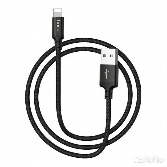 Дата-кабель универ. lightning USB /iPhone/ 1 м, 2A