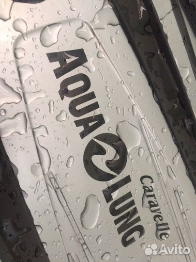 Ласты Italy Aqualung Technisub 40-41 Caravelle сер