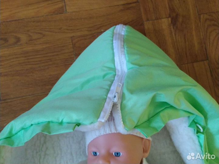 Теплый зимний конверт