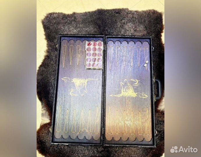 Нарды Чемодан к 23 февраля подарки