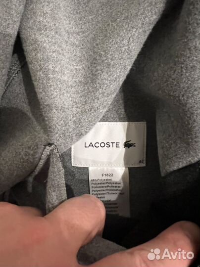 Пальто бренд Lacoste оригинал