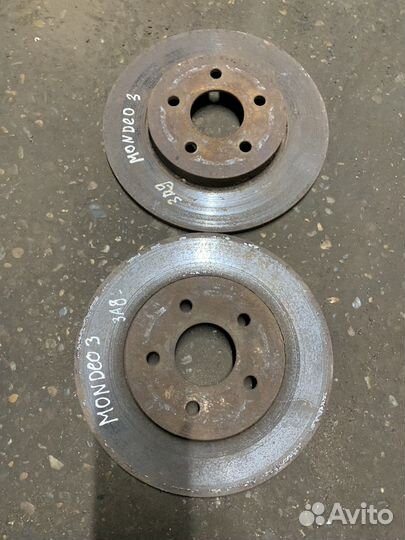 Тормозные диски задние ford mondeo 3