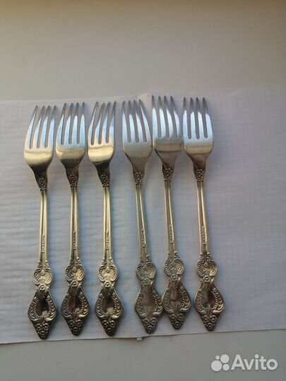 Вилки мельхиоровые новые СССР конец 70 годов СССР