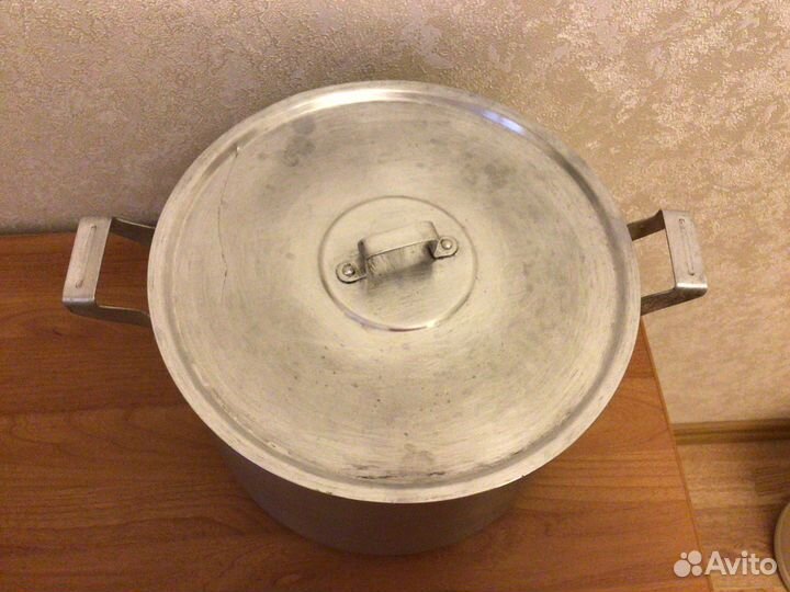 Кастрюля алюминиевая 10 л