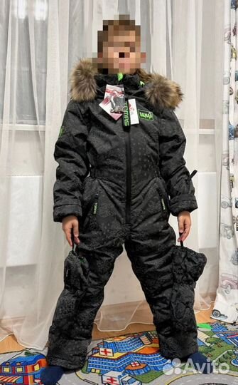 Зимний комбинезон для мальчика 134