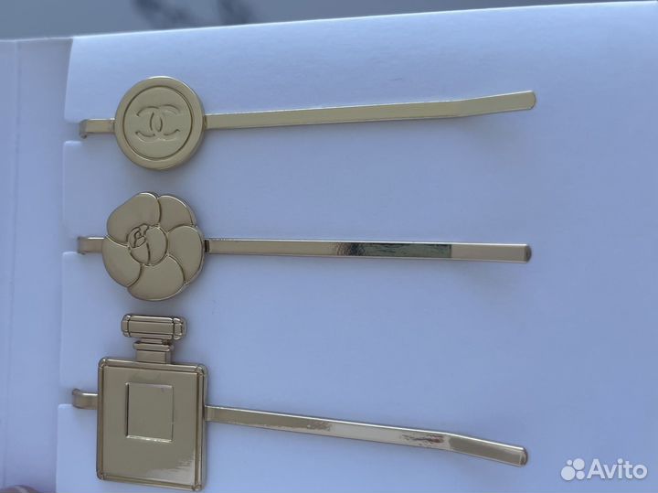 Два набора Заколки для волос chanel vip gift