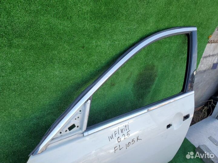 Молдинг стекла передний левый Infiniti G25 V36