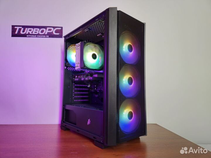 Игровой компьютер Intel 12100 и RTX 4060