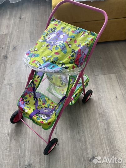 Коляска игровая детская новая