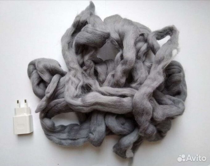 Шерсть / пряжа для валяния тонкая