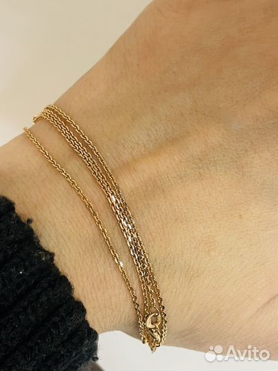 Золотая цепь Якорь 585