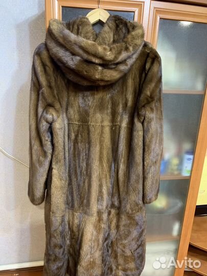 Шуба норковая 48