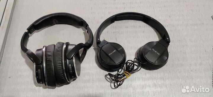Наушники проводные Pioneer и Беспроводной Dexp