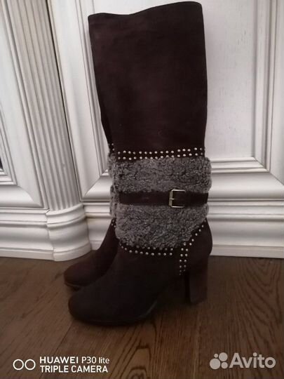 Сапоги зимние натуральные