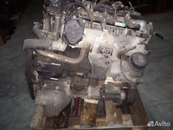 Двигатель Ssang Yong D20DT, в сборе