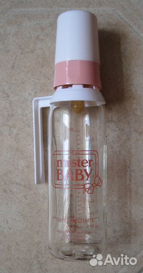 Бутылочка для кормления 250 мл., стекло