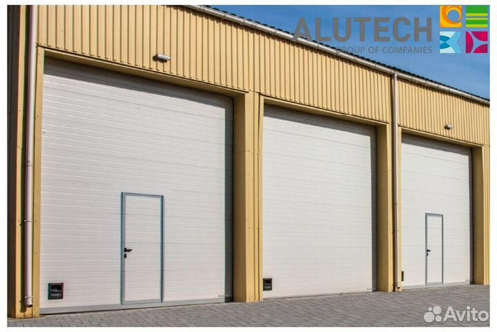 Гаражные ворота alutech