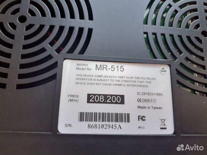 Радиомикрофон mipro запчасти