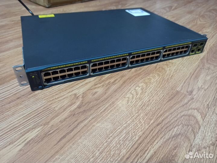 PoE коммутатор Cisco Catalyst ws-c2960-48pst-l