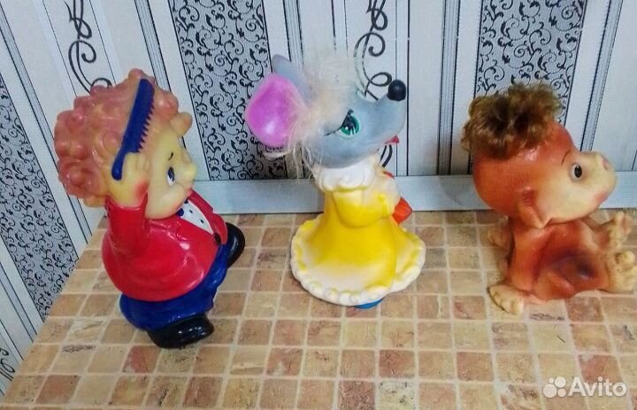 Советские резиновые игрушки