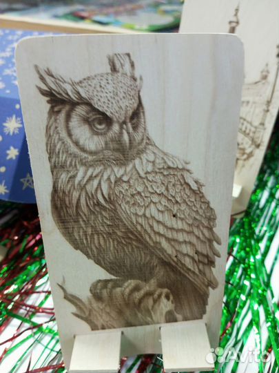 Подставка для телефона из дерева