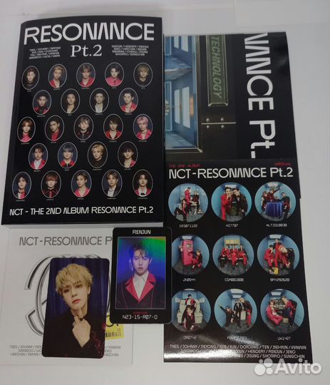 NCT 2020 Resonance pt. 2 Arrival ver. Black cover