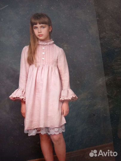 Ткань лен белорусский и корея