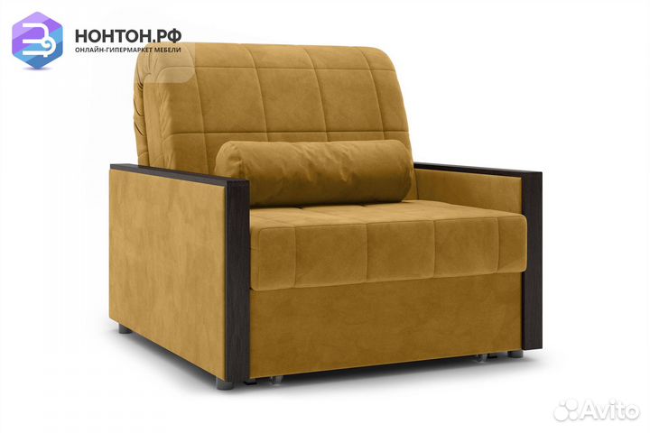 Кресло аккордеон Милена горчичное