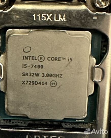 Процессор intel core i5 7400