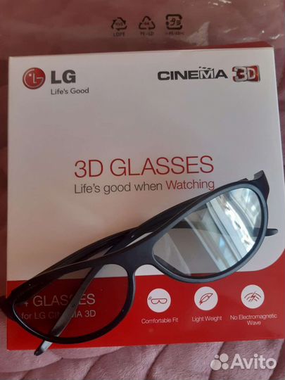 3D очки lg