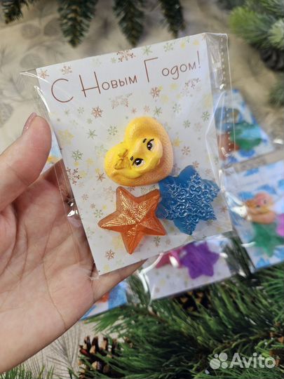 Мыло ручной работы новый год