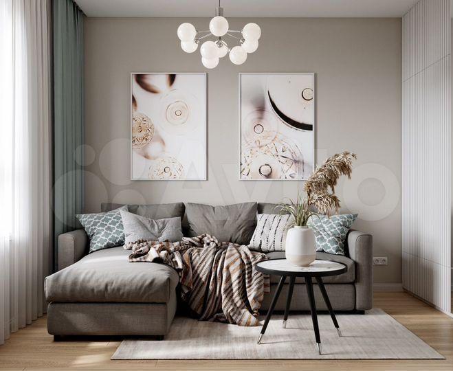 1-к. квартира, 37,8 м², 9/17 эт.