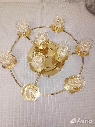 Люстра потолочная бу