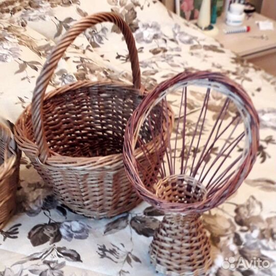 Корзины и интерьерные вазы