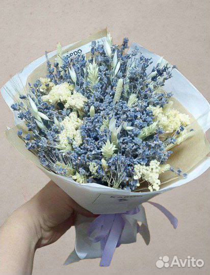 Букеты из сухоцветов к 8 марта