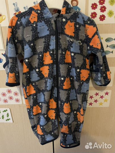 Флисовый комбинезон