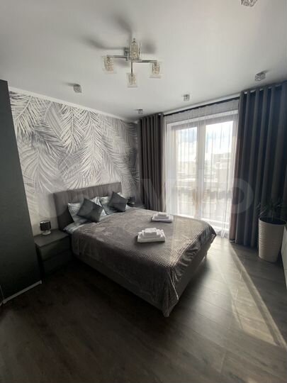 1-к. квартира, 36 м², 2 кровати