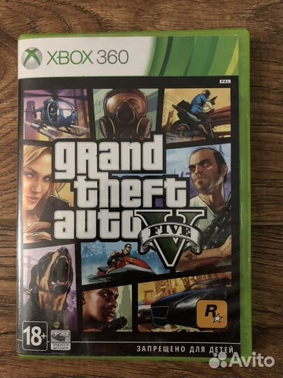 Игра для приставки xbox 360 GTA5