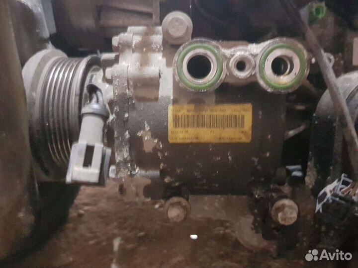 Ford fiesta mk6 компрессор кондиционера