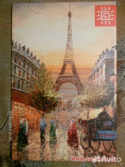 Плитка настенная декоративная, Париж