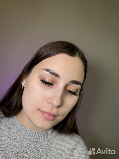 Окрашивание, долговременная укладка бровей