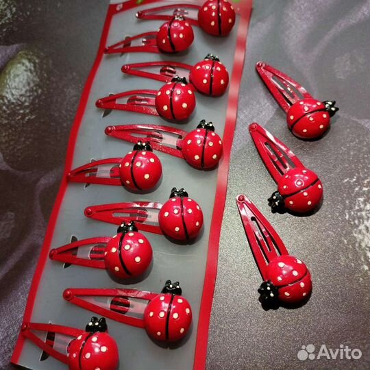 Заколки клик-клак 