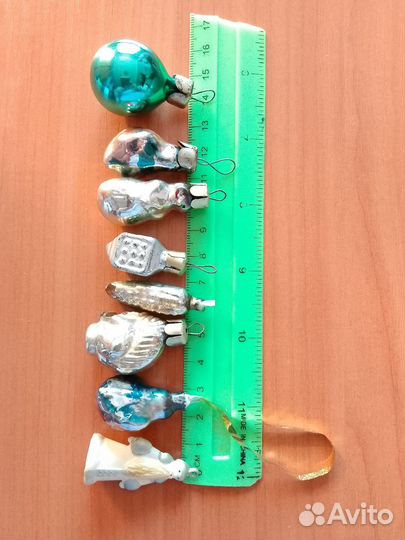 Елочные игрушки СССР малютка