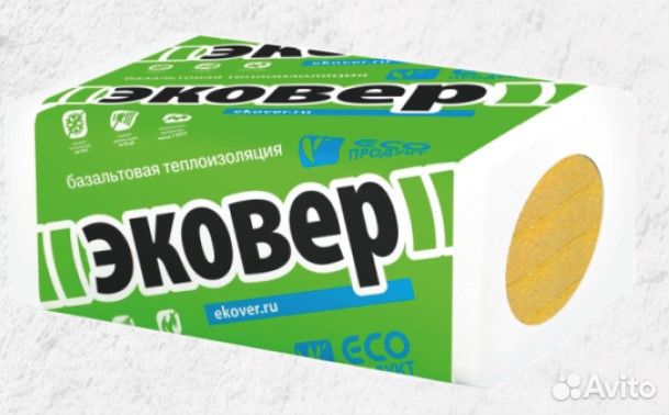 Утеплитель базальтовый Эковер пл. 45 кг/м2