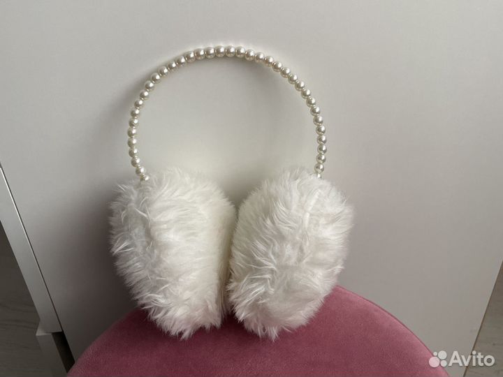 Меховые наушники