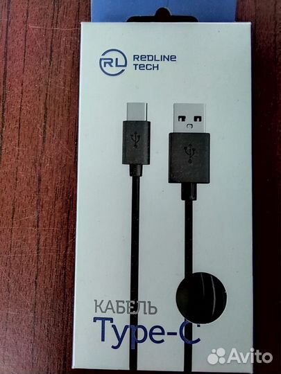 Сетевой кабель тип С новый