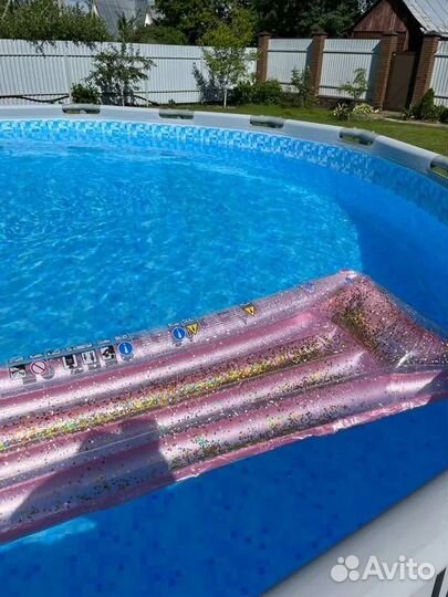 Пляжный матрас Intex Блеск 170х53 см 58720