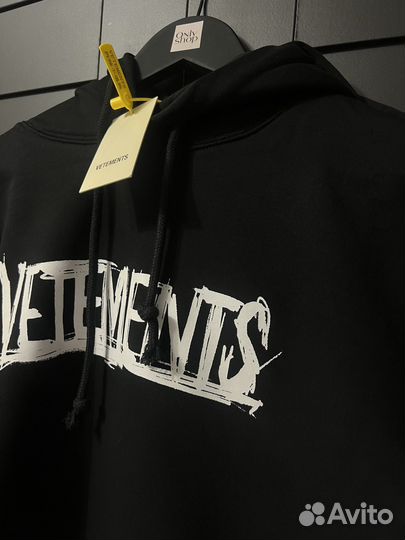 Худи Vetements World Tour Oversize